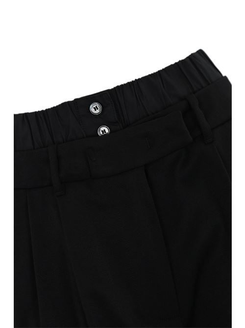 Pantalone con doppia vita in lana Liviana Conti | F5SN70Y69-0